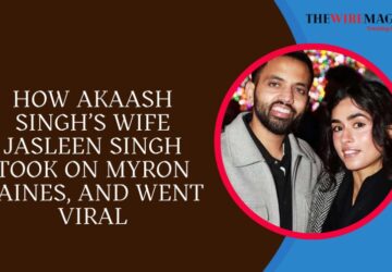 How Akaash Singh’s Wife Jasleen Singh Took On Myron Gaines, and Went Viral