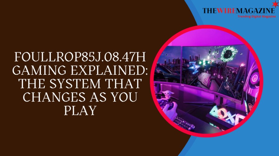 Foullrop85j.08.47h Gaming Explained: The System That Changes as You Play