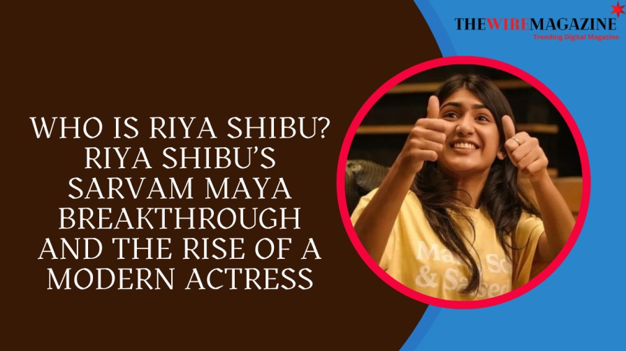 Who Is Riya Shibu